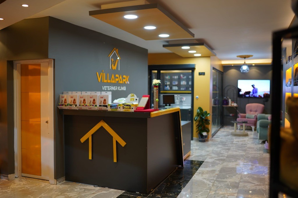 VillaPark Kahta Veteriner Kliniği Danışma ve Resepsiyon Karşılama Alanı